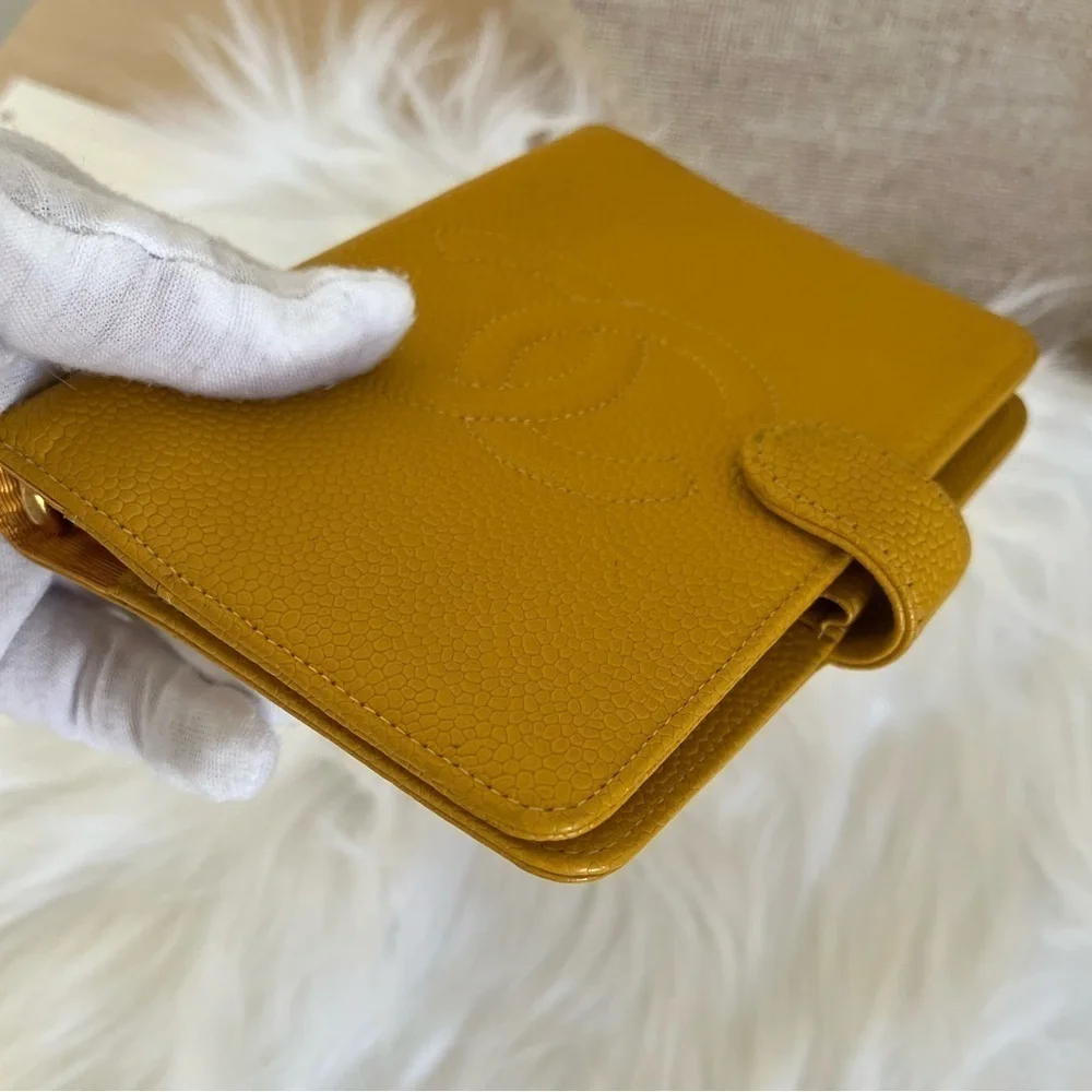Chanel Caviar Agenda PM with Chanel COA Hologram Certification Code EUC